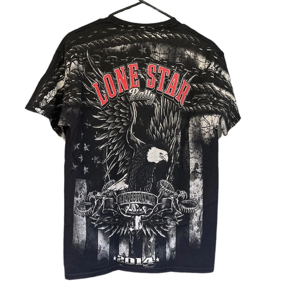 VTG Oversized Lonestar Rally Motorcycle Tshirt